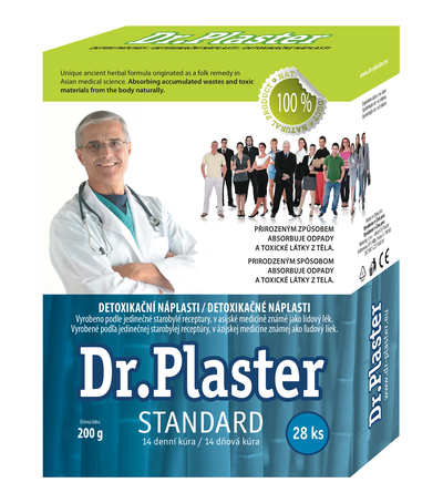 Dr. Plaster Standard 28 ks detoxikačné náplasti